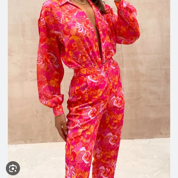 Never Fully Dressed Other - Floral Never Fully Dressed Tapered trouser/shirt